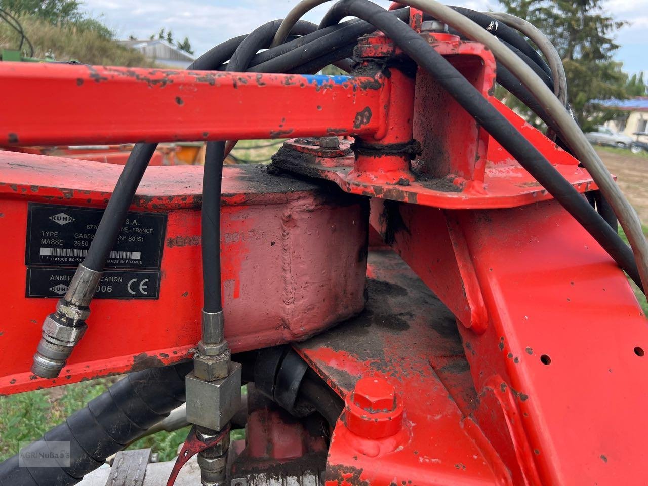 Schwader van het type Kuhn GA 8521, Gebrauchtmaschine in Prenzlau (Foto 11)