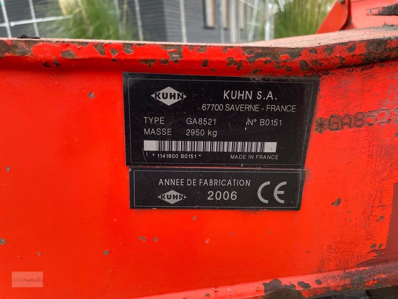 Schwader a típus Kuhn GA 8521, Gebrauchtmaschine ekkor: Prenzlau (Kép 20)