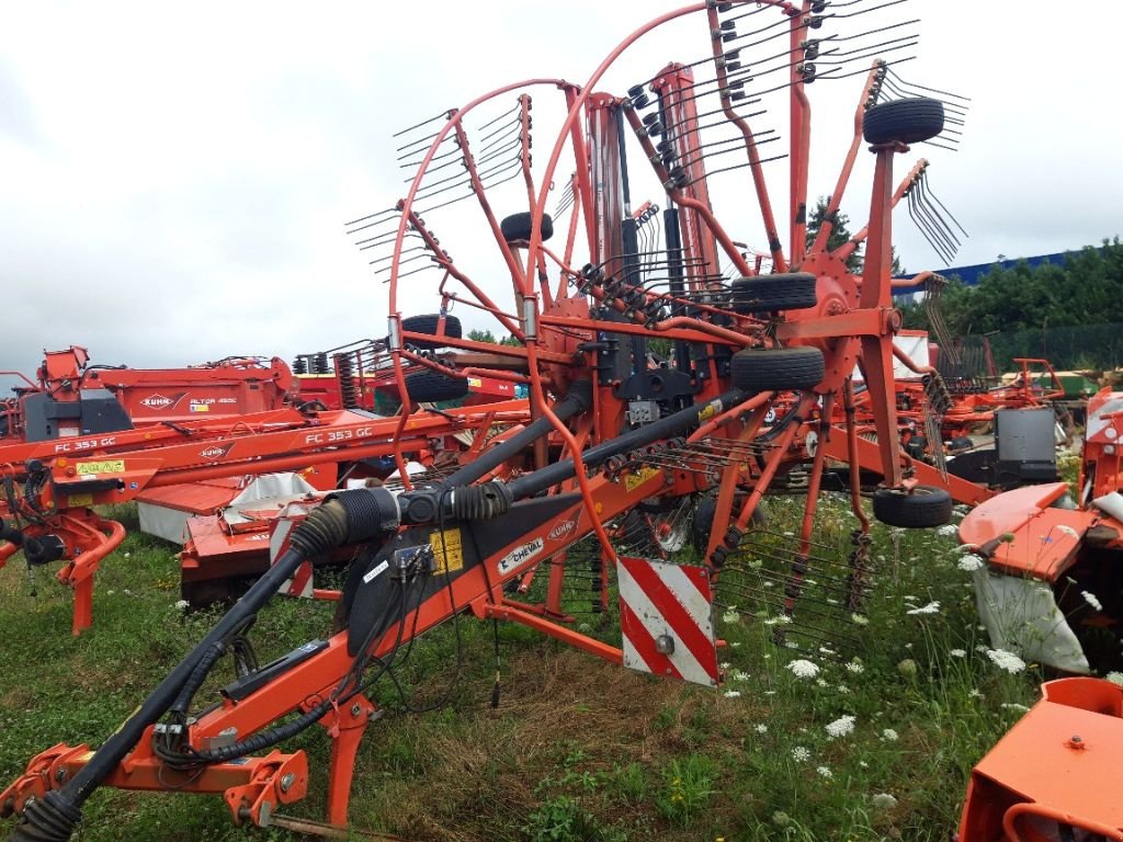 Schwader Türe ait Kuhn GA 8731, Gebrauchtmaschine içinde BRAS SUR MEUSE (resim 2)