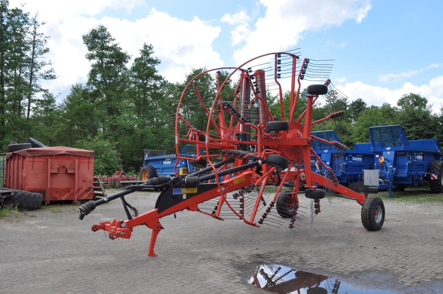 Schwader van het type Kuhn GA 8731, Gebrauchtmaschine in Voorst (Foto 2)