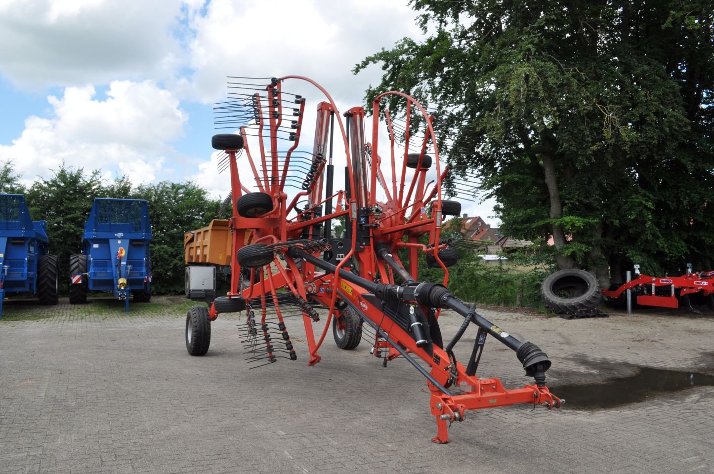 Schwader del tipo Kuhn GA 8731, Gebrauchtmaschine en Voorst (Imagen 8)