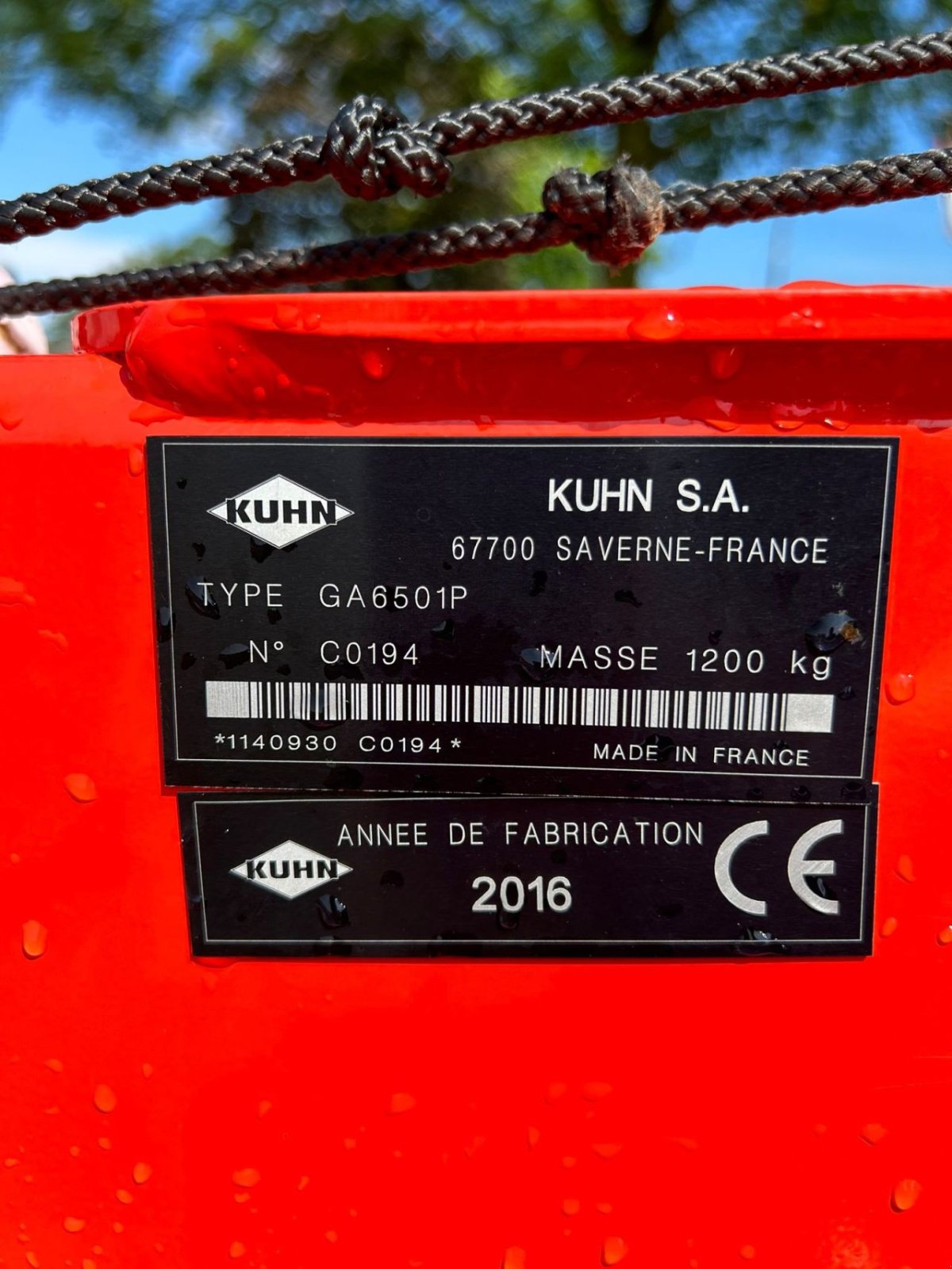 Schwader του τύπου Kuhn GA6501P, Gebrauchtmaschine σε Putten (Φωτογραφία 10)