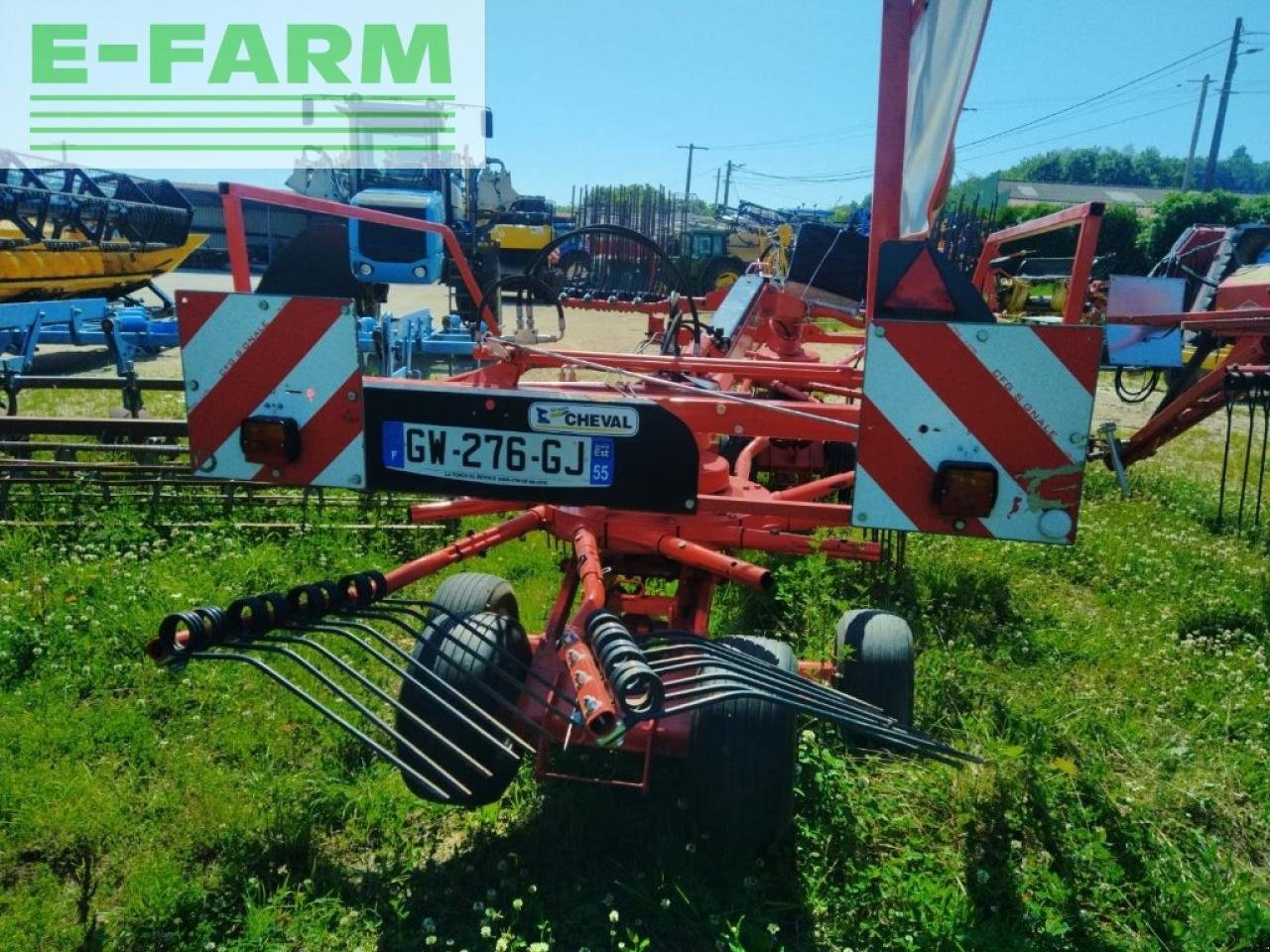 Schwader tip Kuhn ga6632, Gebrauchtmaschine in CHAUVONCOURT (Poză 11)