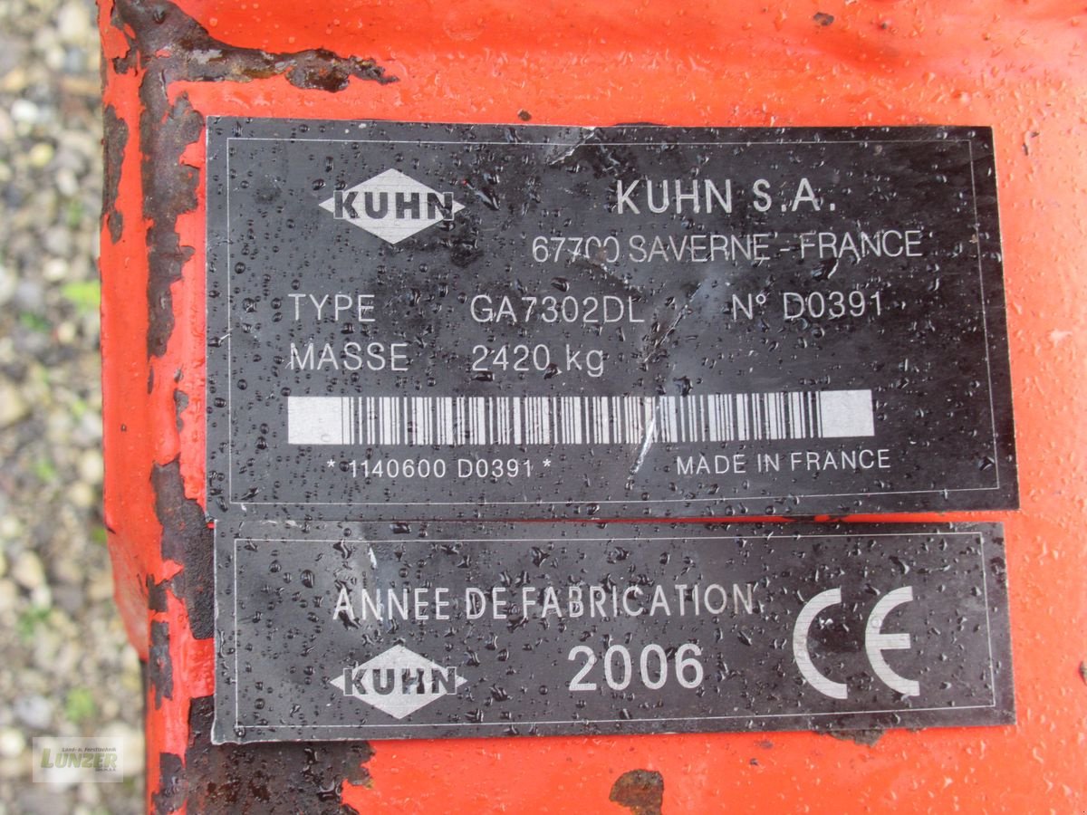 Schwader tip Kuhn GA7302DL, Gebrauchtmaschine in Kaumberg (Poză 4)