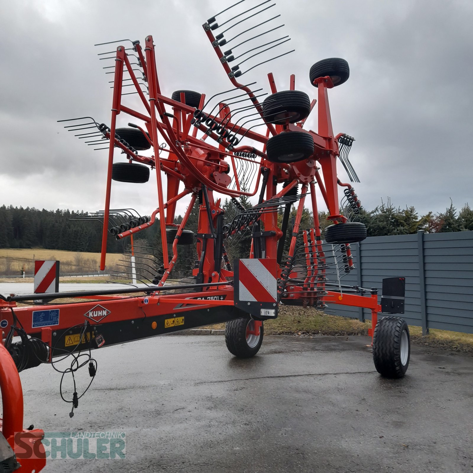 Schwader za tip Kuhn GA7501+, Neumaschine u St. Märgen (Slika 4)