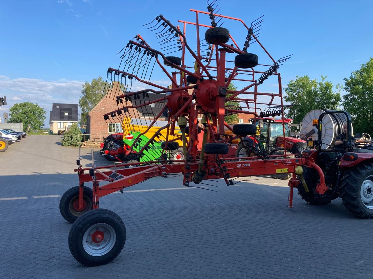 Schwader tipa Kuhn GA7501, Gebrauchtmaschine u Bleiswijk (Slika 2)