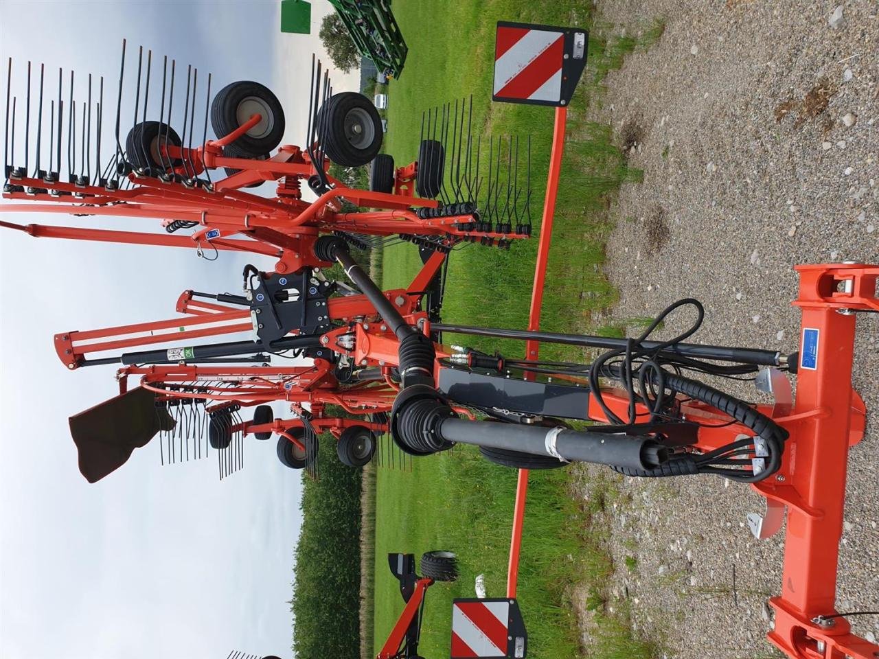 Schwader of the type Kuhn GA8030, Neumaschine in Schopfloch (Picture 2)