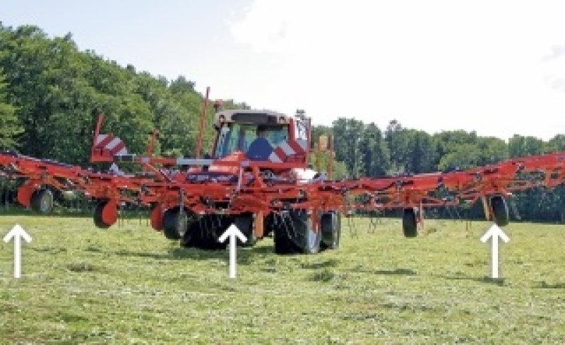 Schwader del tipo Kuhn GF8712 HØVENDER, Gebrauchtmaschine en Thisted (Imagen 2)