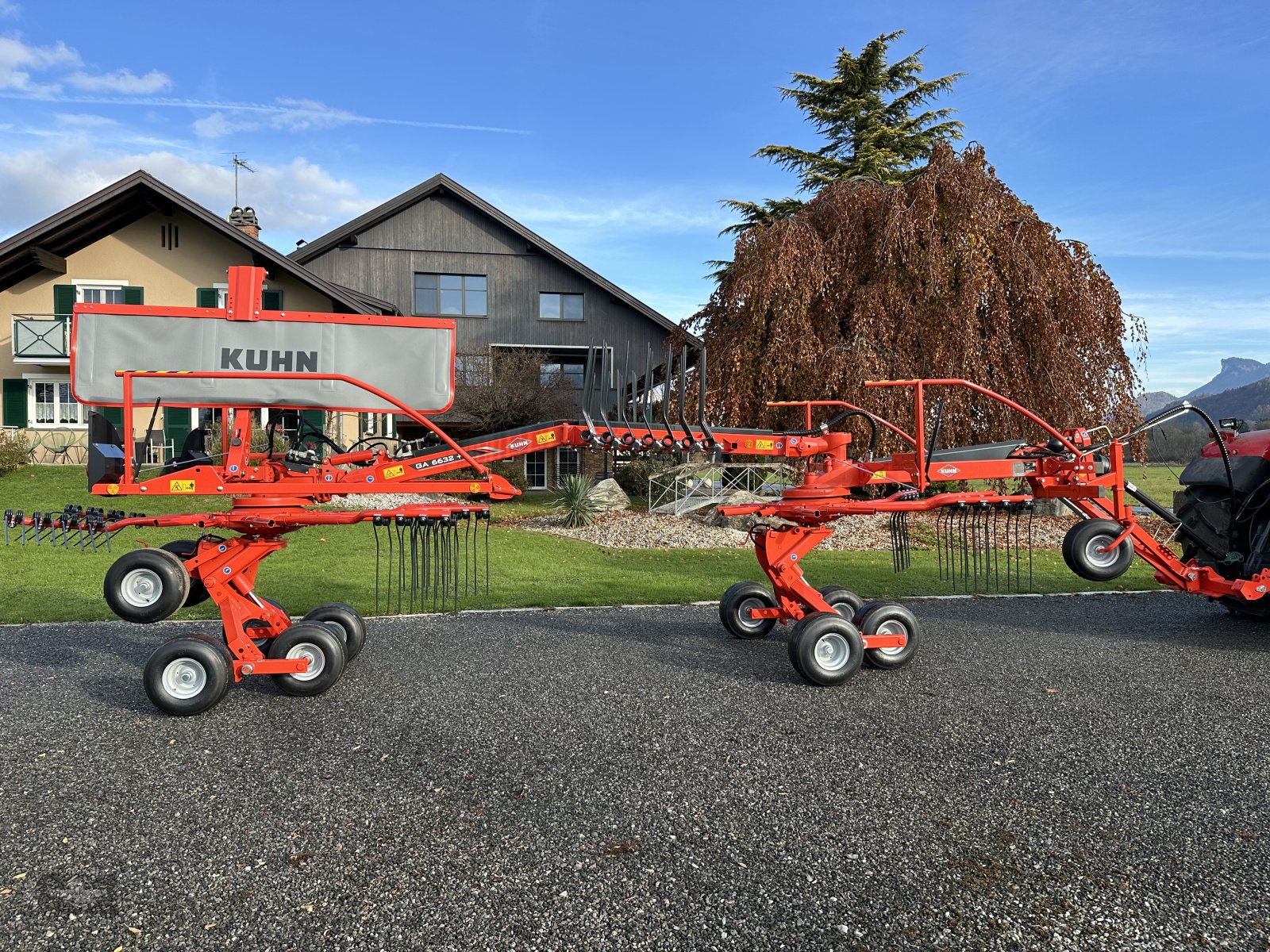 Schwader tip Kuhn Kreiselschwader GA 6632+ Seitenschwader, Neumaschine in Rankweil (Poză 1)