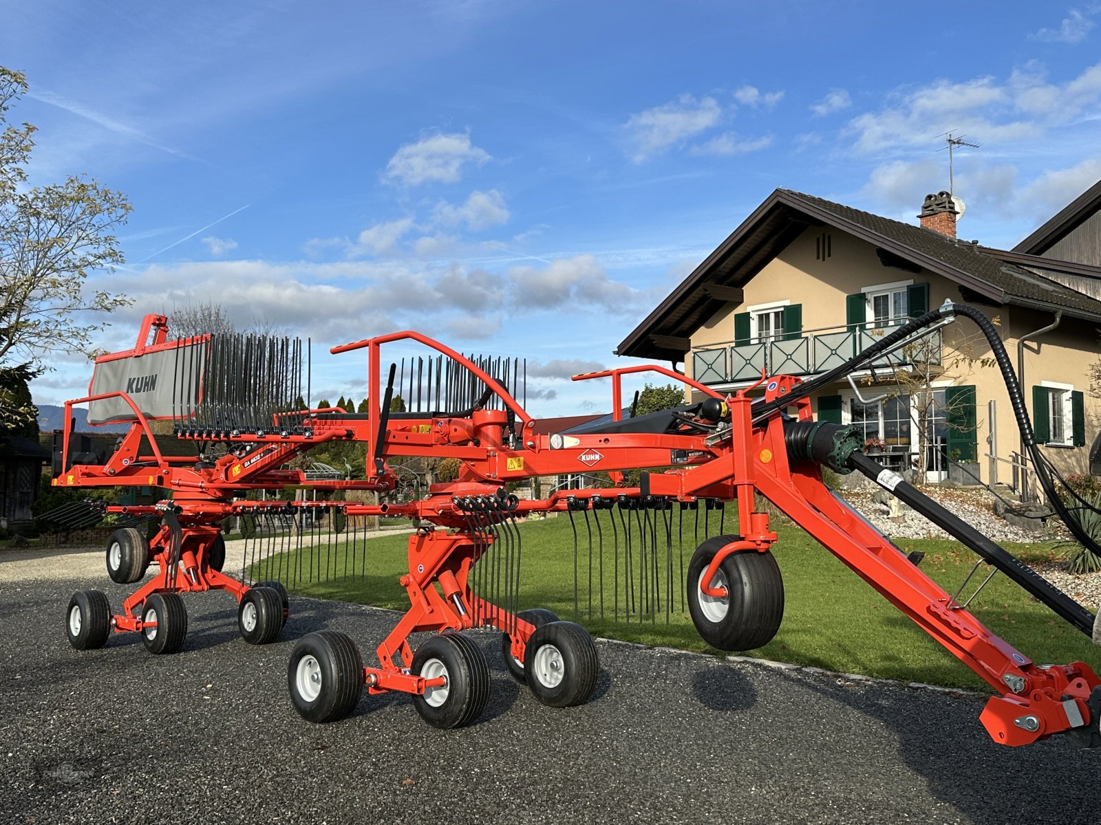 Schwader del tipo Kuhn Kreiselschwader GA 6632+ Seitenschwader, Neumaschine In Rankweil (Immagine 8)