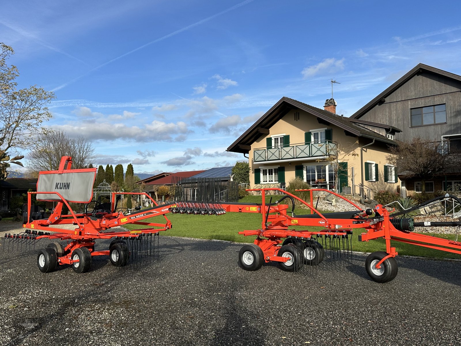 Schwader del tipo Kuhn Kreiselschwader GA 6632+ Seitenschwader, Neumaschine In Rankweil (Immagine 17)