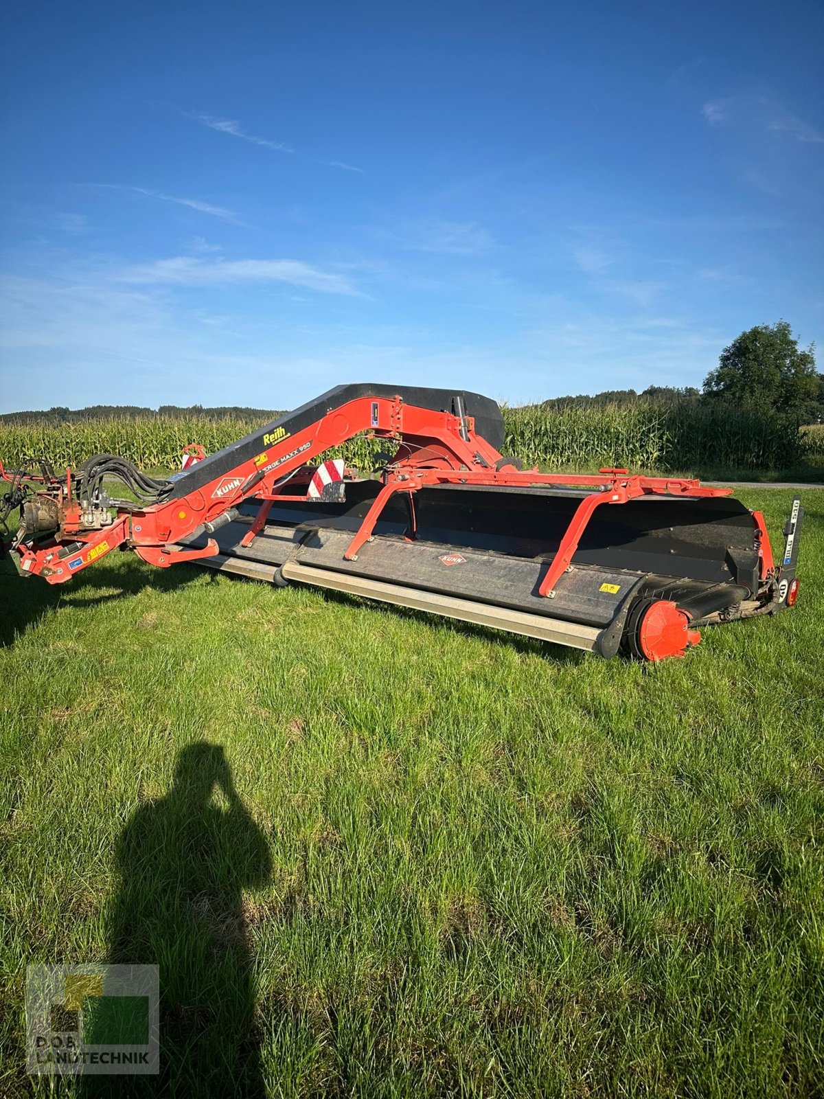 Schwader van het type Kuhn Merge Maxx 950, Gebrauchtmaschine in Langweid am Lech (Foto 6)