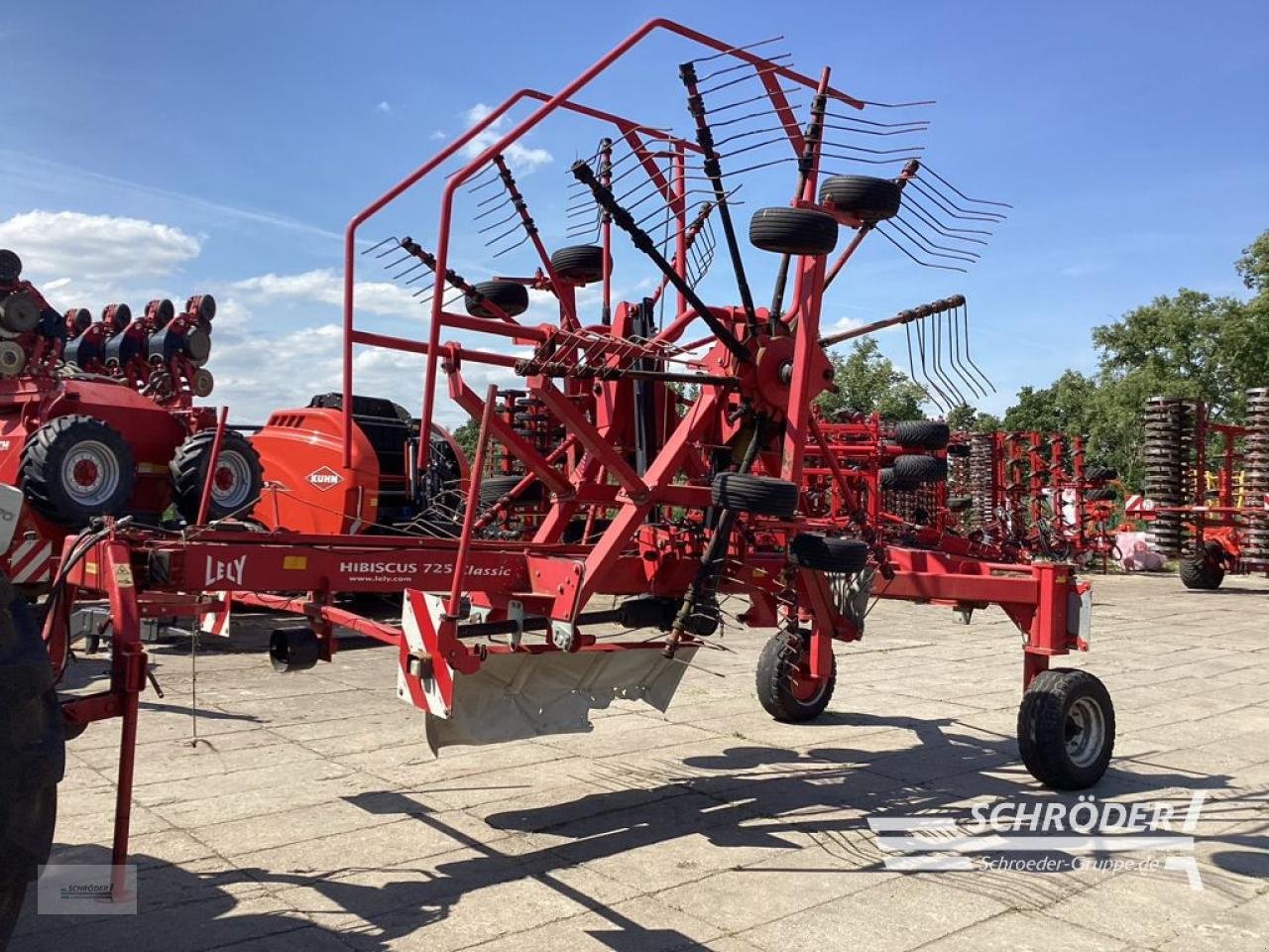 Schwader tip Lely HIBISCUS 725 CLASSIC, Gebrauchtmaschine in Langenweddingen (Poză 3)