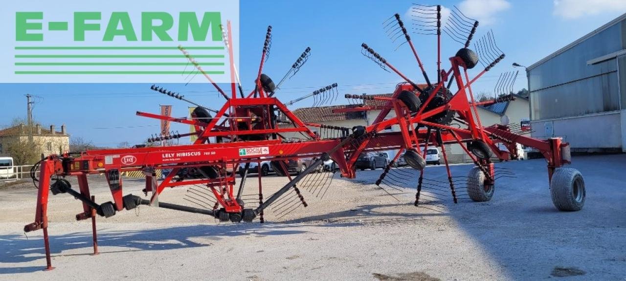 Schwader du type Lely hibiscus 765 sd, Gebrauchtmaschine en CHAUVONCOURT (Photo 4)