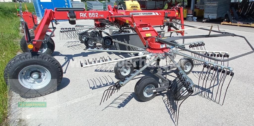 Schwader van het type Massey Ferguson DOPPELSCHWADER RK662TRC, Vorführmaschine in Lienz (Foto 4)