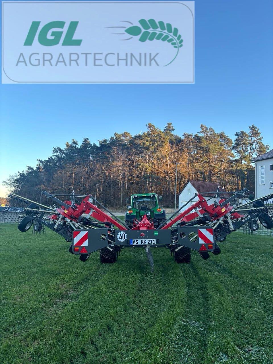 Schwader of the type Massey Ferguson RK 1254 TRC, Gebrauchtmaschine in Nabburg (Picture 1)