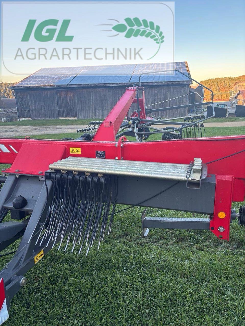 Schwader van het type Massey Ferguson RK 1254 TRC, Gebrauchtmaschine in Nabburg (Foto 5)