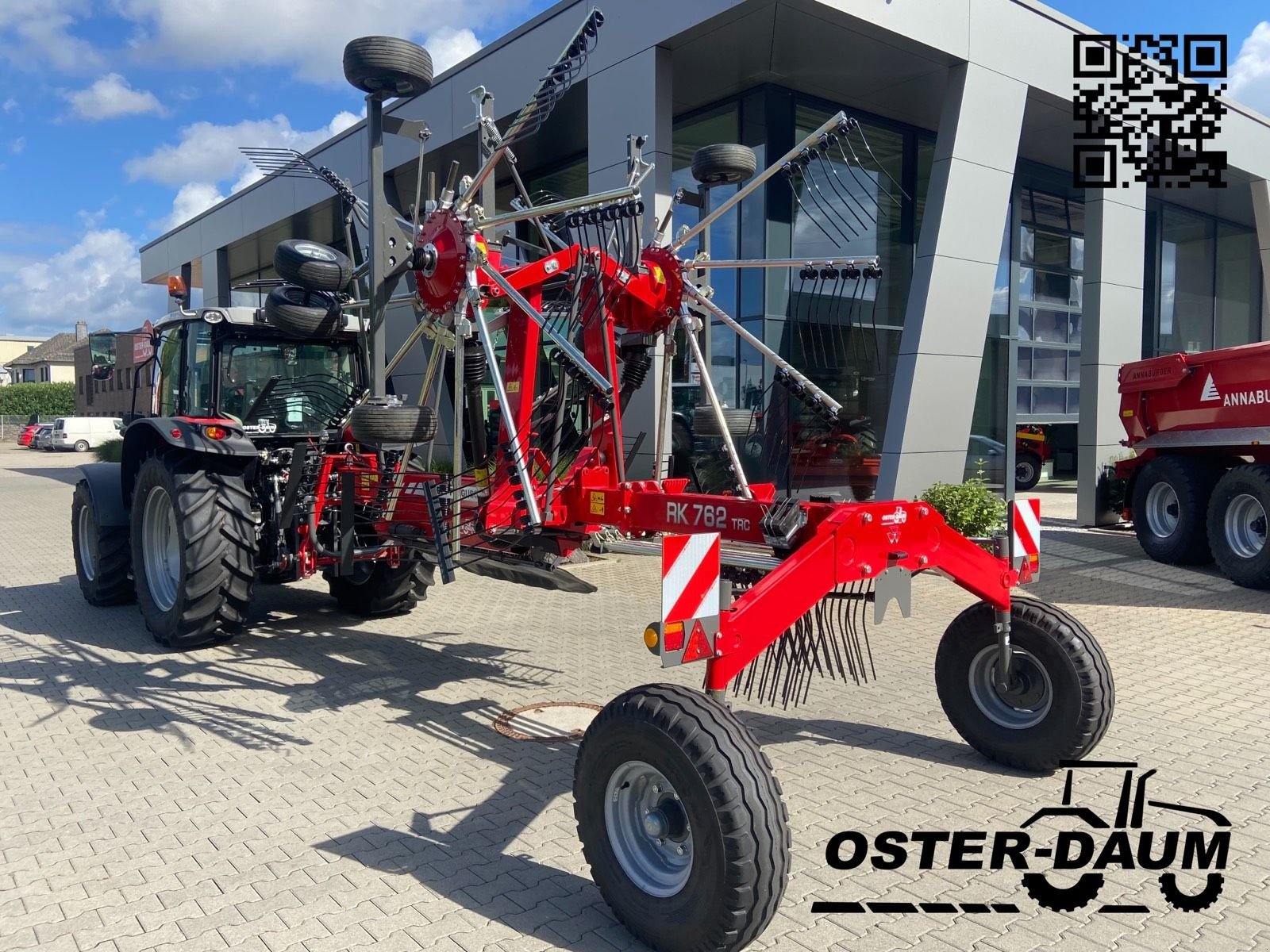 Schwader του τύπου Massey Ferguson RK 762 TRC, Neumaschine σε Kaisersesch (Φωτογραφία 3)