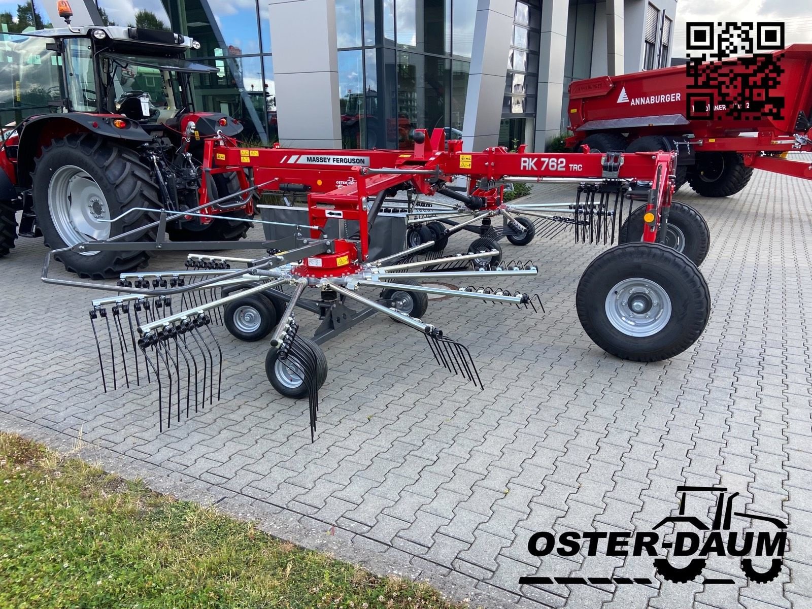 Schwader Türe ait Massey Ferguson RK 762 TRC, Neumaschine içinde Kaisersesch (resim 10)