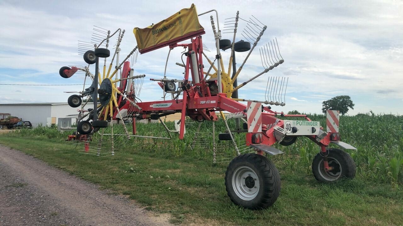 Schwader tipa Pöttinger ANDAINEUR TOP 812, Gebrauchtmaschine u CHEMINOT (Slika 3)