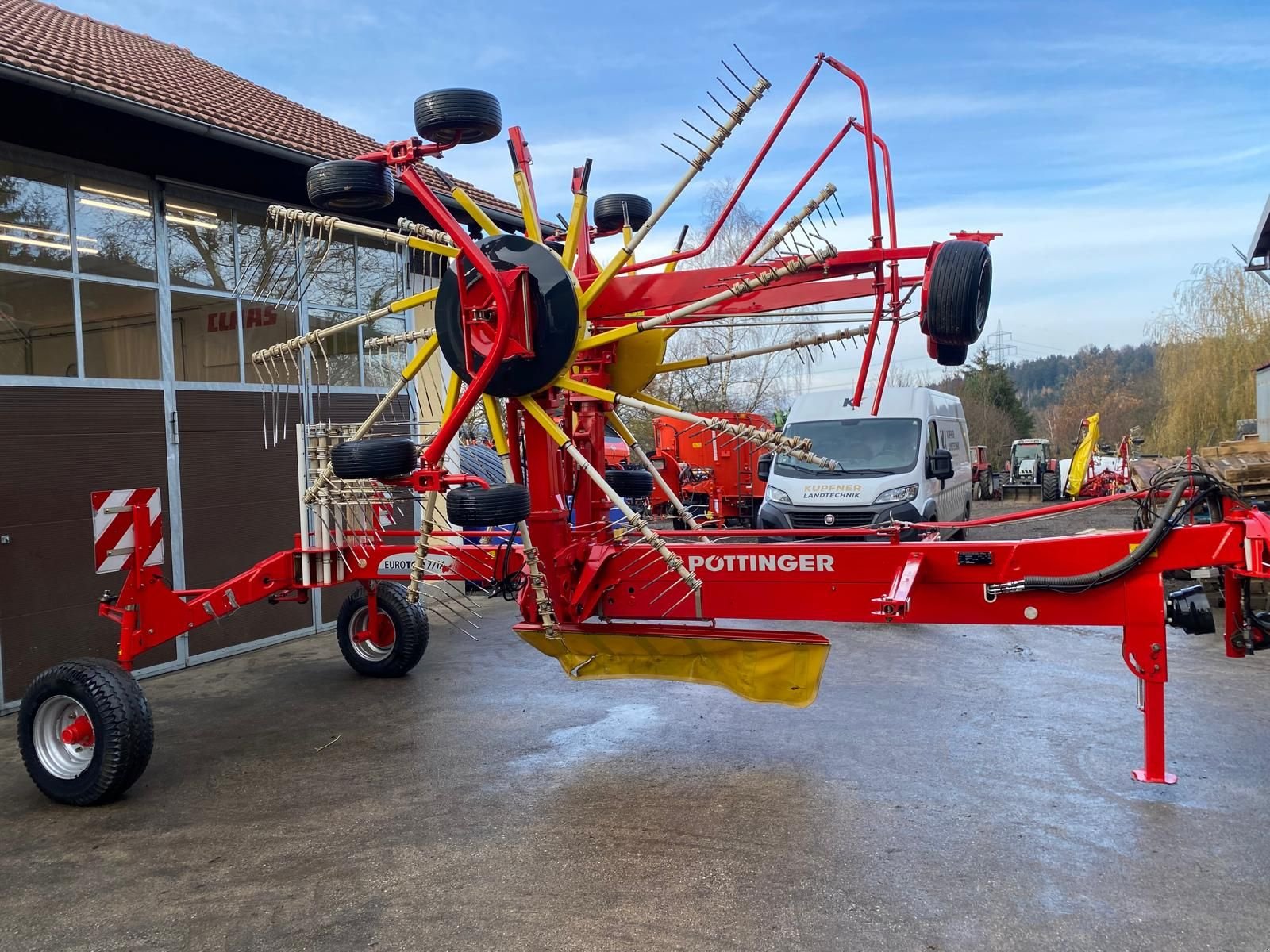 Schwader tipa Pöttinger Euro Top 771 A, Gebrauchtmaschine u Pischelsdorf am Engelbach (Slika 1)