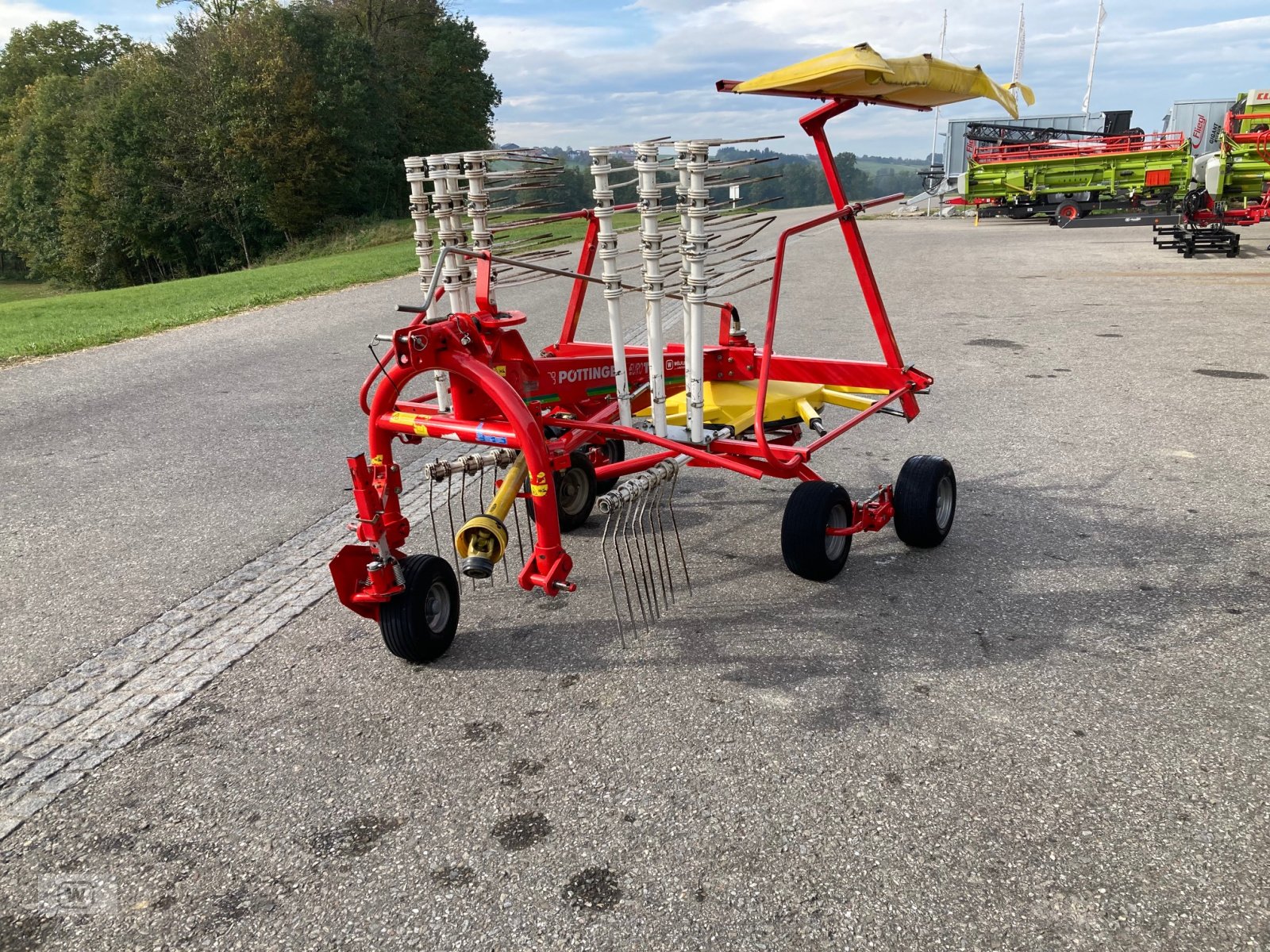 Schwader van het type Pöttinger Eurotop 421 N, Gebrauchtmaschine in Zell an der Pram (Foto 2)