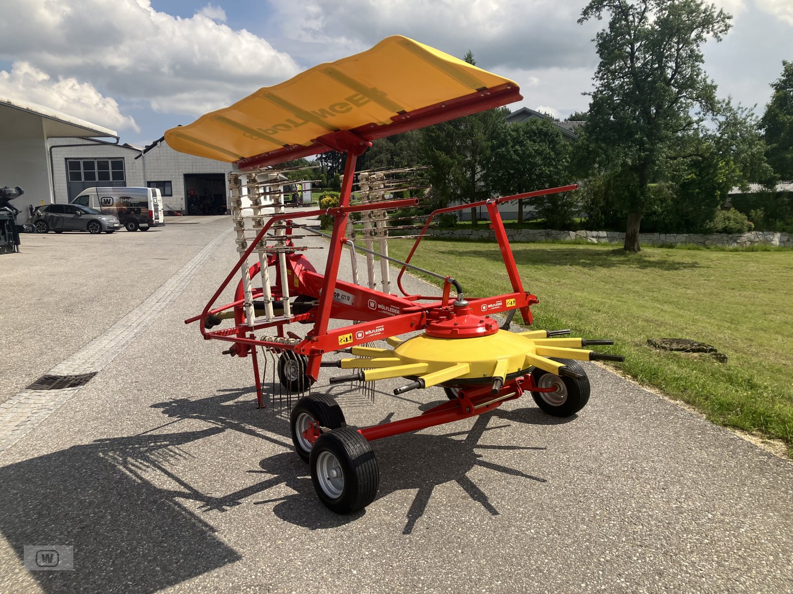 Schwader typu Pöttinger Eurotop 421 N, Gebrauchtmaschine w Zell an der Pram (Zdjęcie 5)