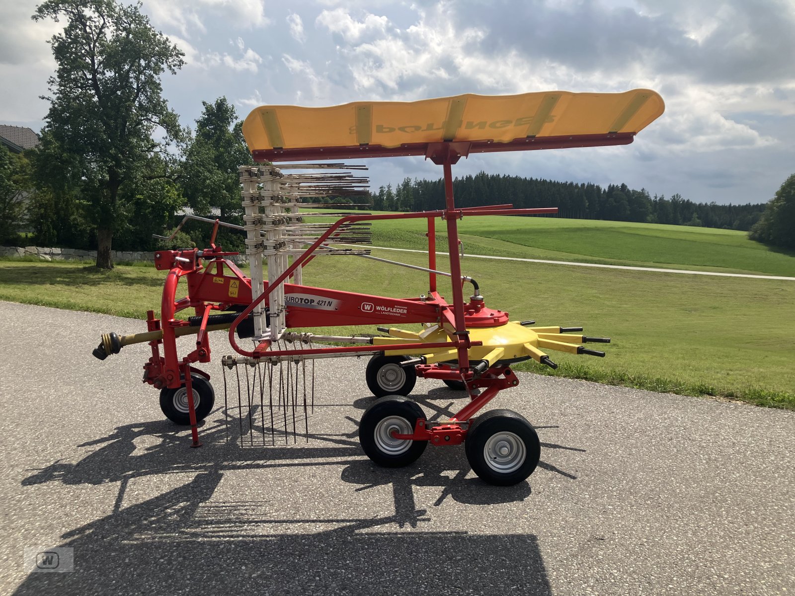 Schwader typu Pöttinger Eurotop 421 N, Gebrauchtmaschine w Zell an der Pram (Zdjęcie 7)