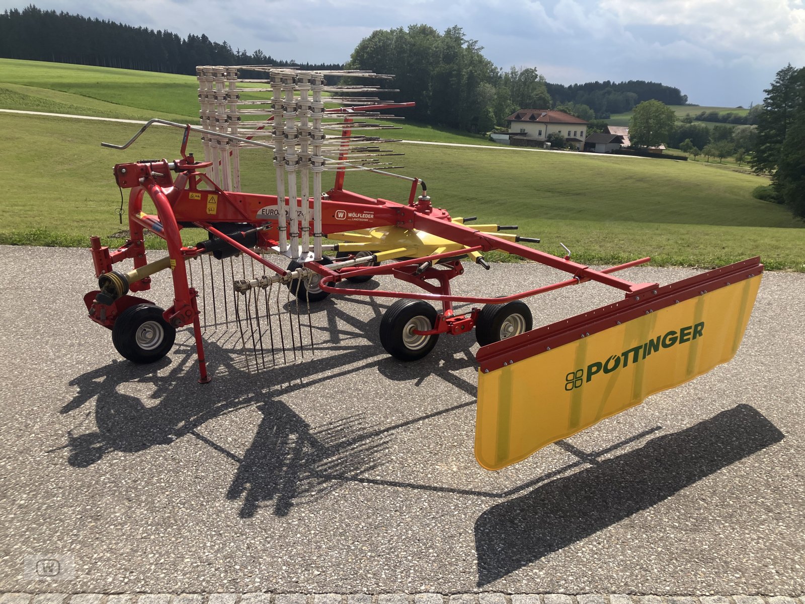 Schwader tip Pöttinger Eurotop 421 N, Gebrauchtmaschine in Zell an der Pram (Poză 10)