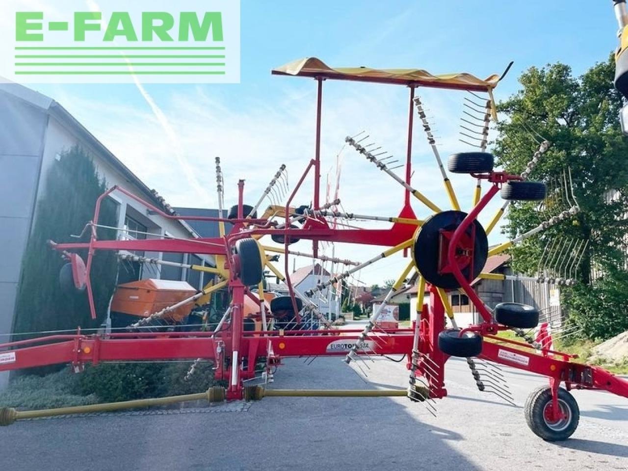 Schwader typu Pöttinger eurotop 651 a multitast schwader, Gebrauchtmaschine v SANKT MARIENKIRCHEN BEI SCHÄRDING (Obrázek 8)