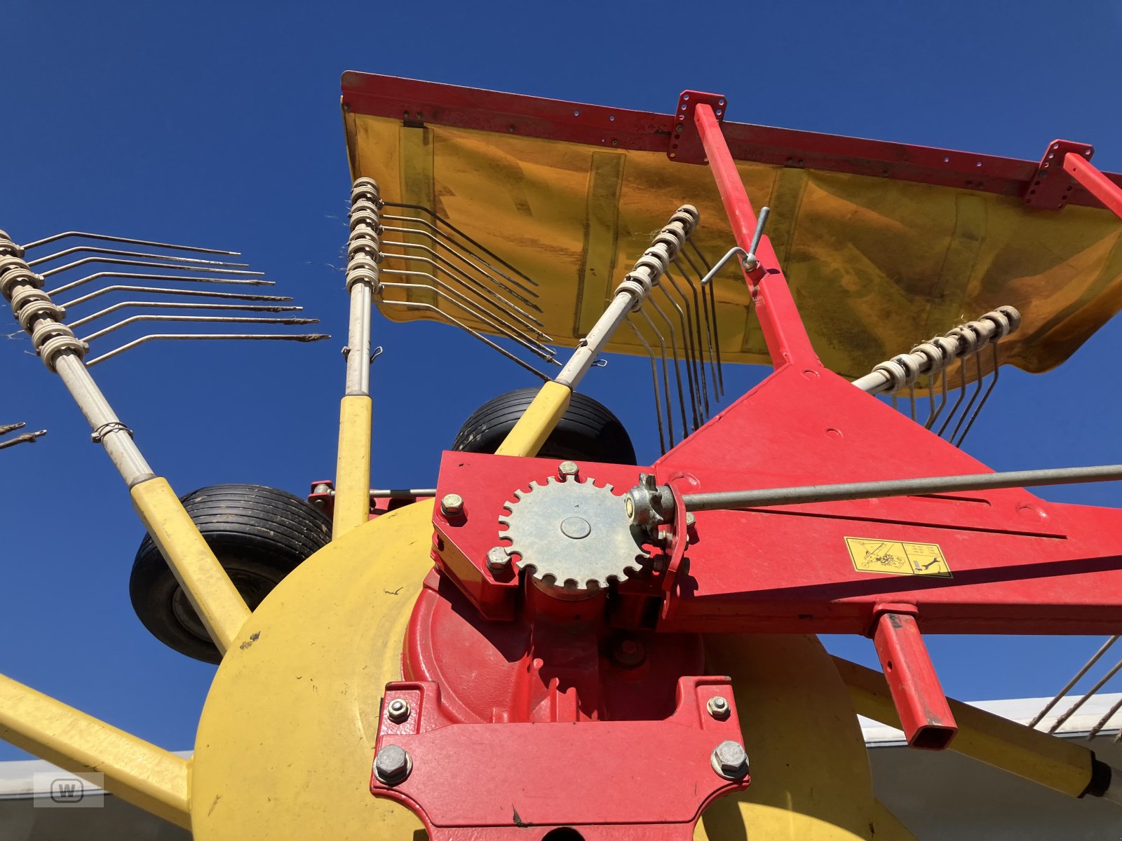 Schwader van het type Pöttinger Eurotop 651 A Multitast, Gebrauchtmaschine in Zell an der Pram (Foto 18)