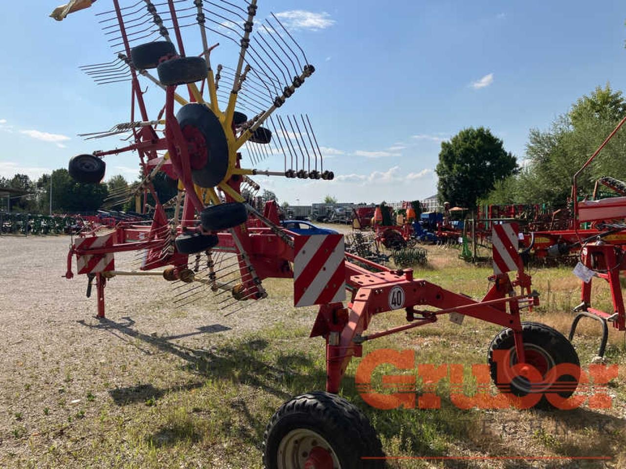 Schwader van het type Pöttinger Eurotop 651 A, Gebrauchtmaschine in Ampfing (Foto 3)