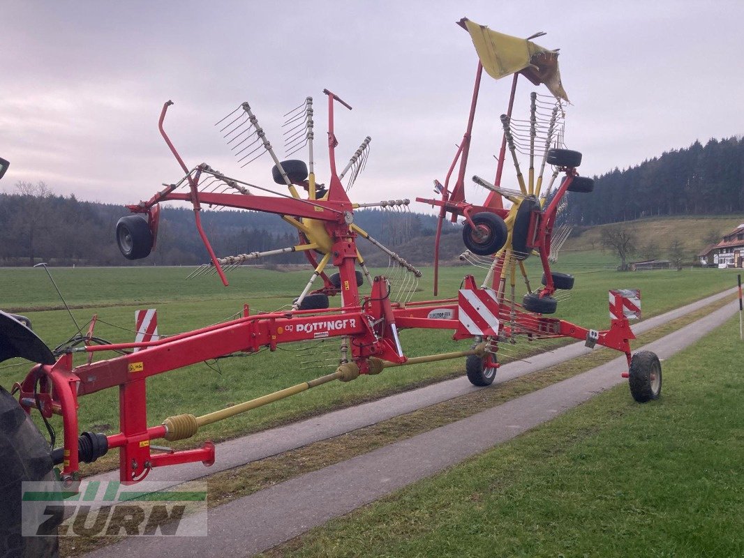 Schwader del tipo Pöttinger Eurotop 651A multitast, Gebrauchtmaschine en Oberessendorf (Imagen 1)