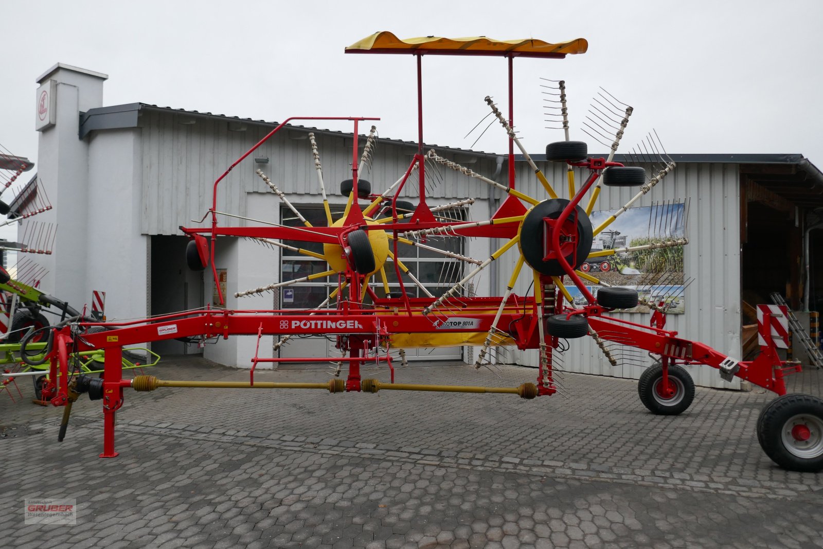 Schwader van het type Pöttinger Eurotop 801 A, Gebrauchtmaschine in Dorfen (Foto 7)