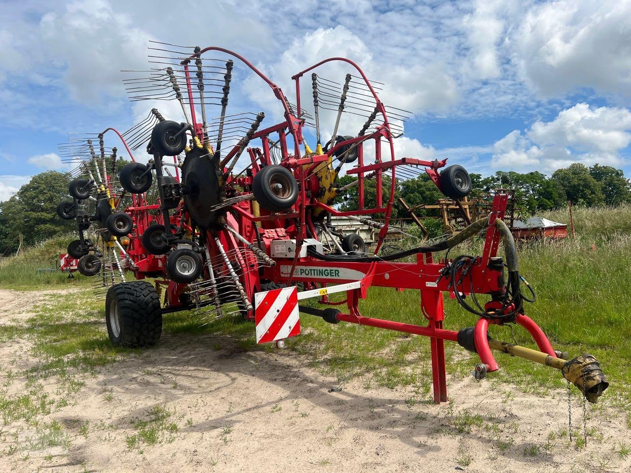 Schwader typu Pöttinger Top 1252 C, Gebrauchtmaschine w Prenzlau (Zdjęcie 7)