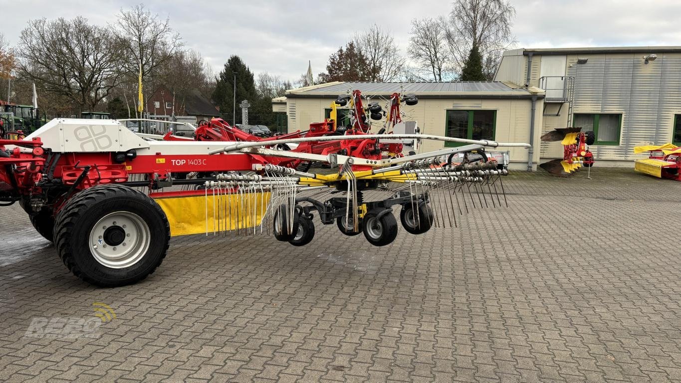 Schwader des Typs Pöttinger TOP 1403 C, Gebrauchtmaschine in Aurich (Bild 8)