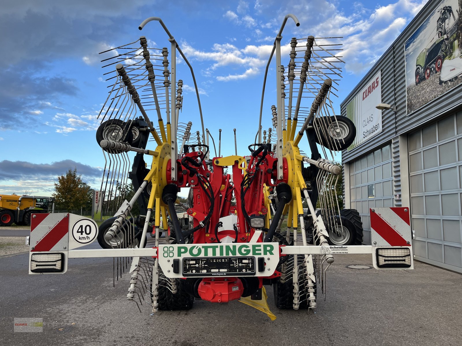 Schwader a típus Pöttinger Top 1403 C, Gebrauchtmaschine ekkor: Dasing (Kép 4)