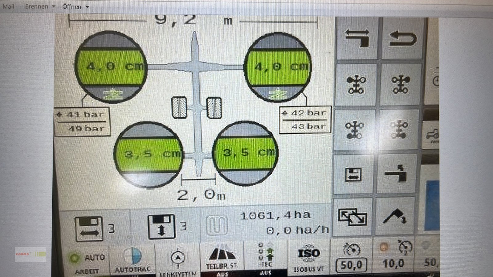 Schwader типа Pöttinger Top 1403 C, Gebrauchtmaschine в Dasing (Фотография 22)