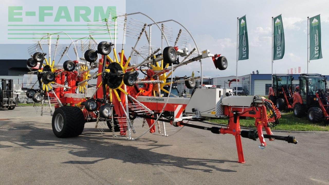 Schwader van het type Pöttinger Top 1403C, Gebrauchtmaschine in REDLHAM (Foto 4)