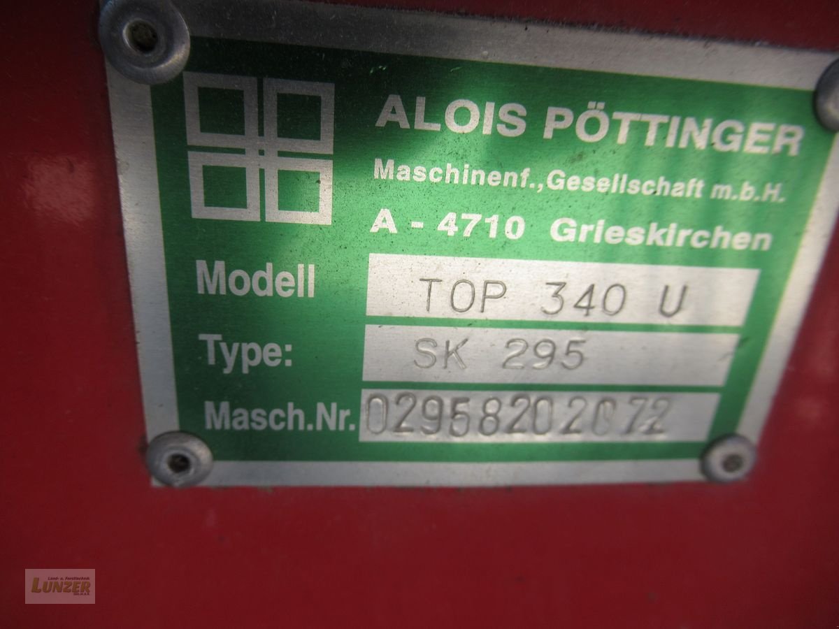 Schwader of the type Pöttinger Top 340U, Gebrauchtmaschine in Kaumberg (Picture 12)