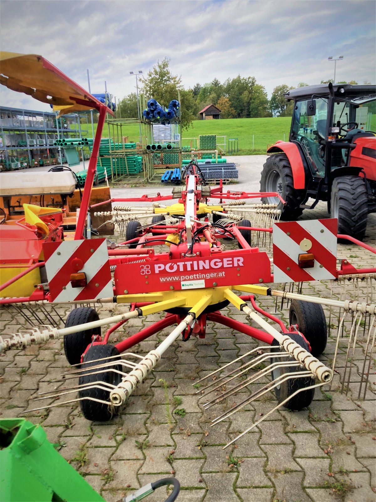 Schwader typu Pöttinger Top 601 A, Gebrauchtmaschine w Murnau (Zdjęcie 7)