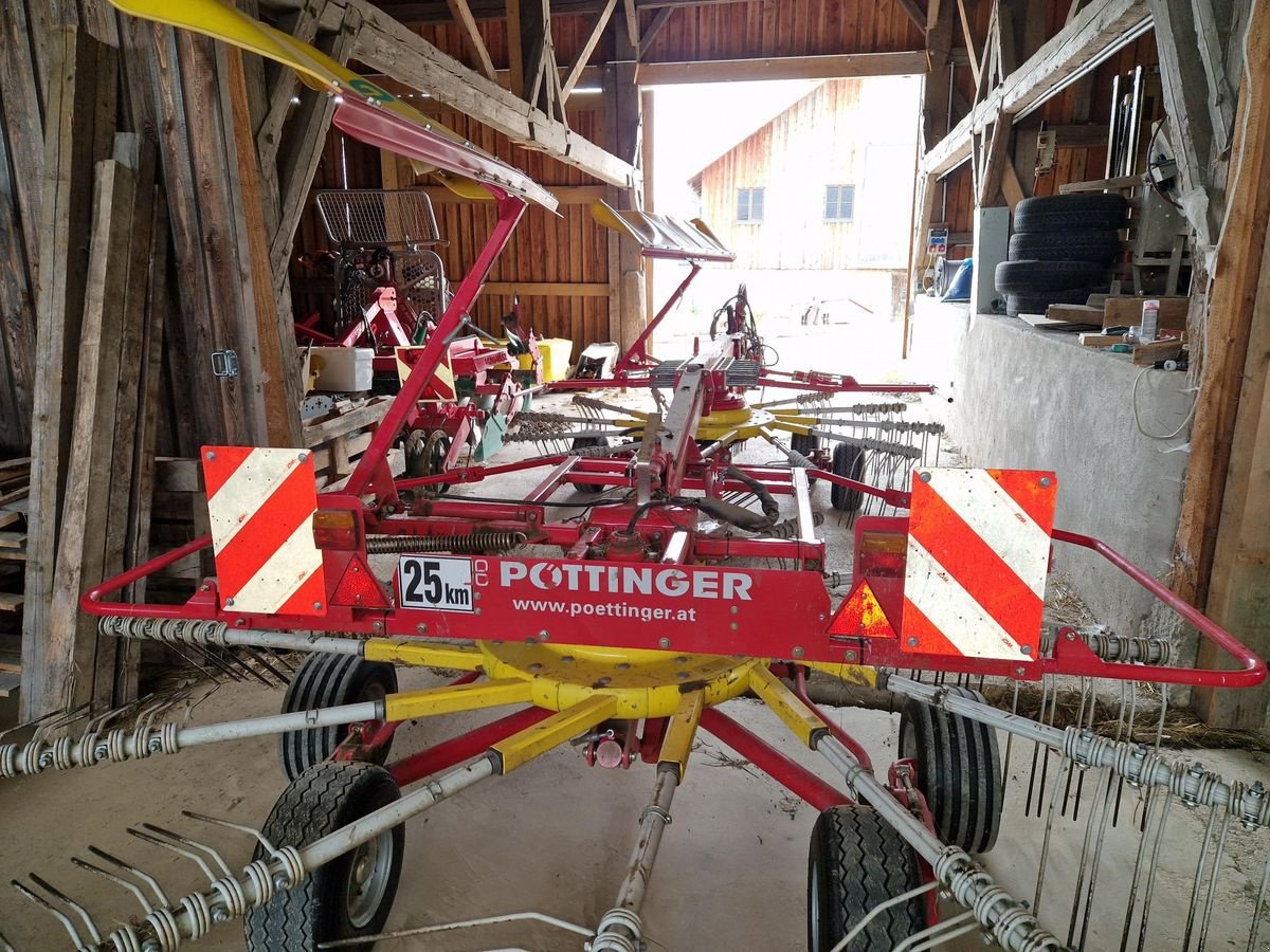 Schwader tip Pöttinger TOP 611A Toptech Plus, Gebrauchtmaschine in Grünbach (Poză 4)