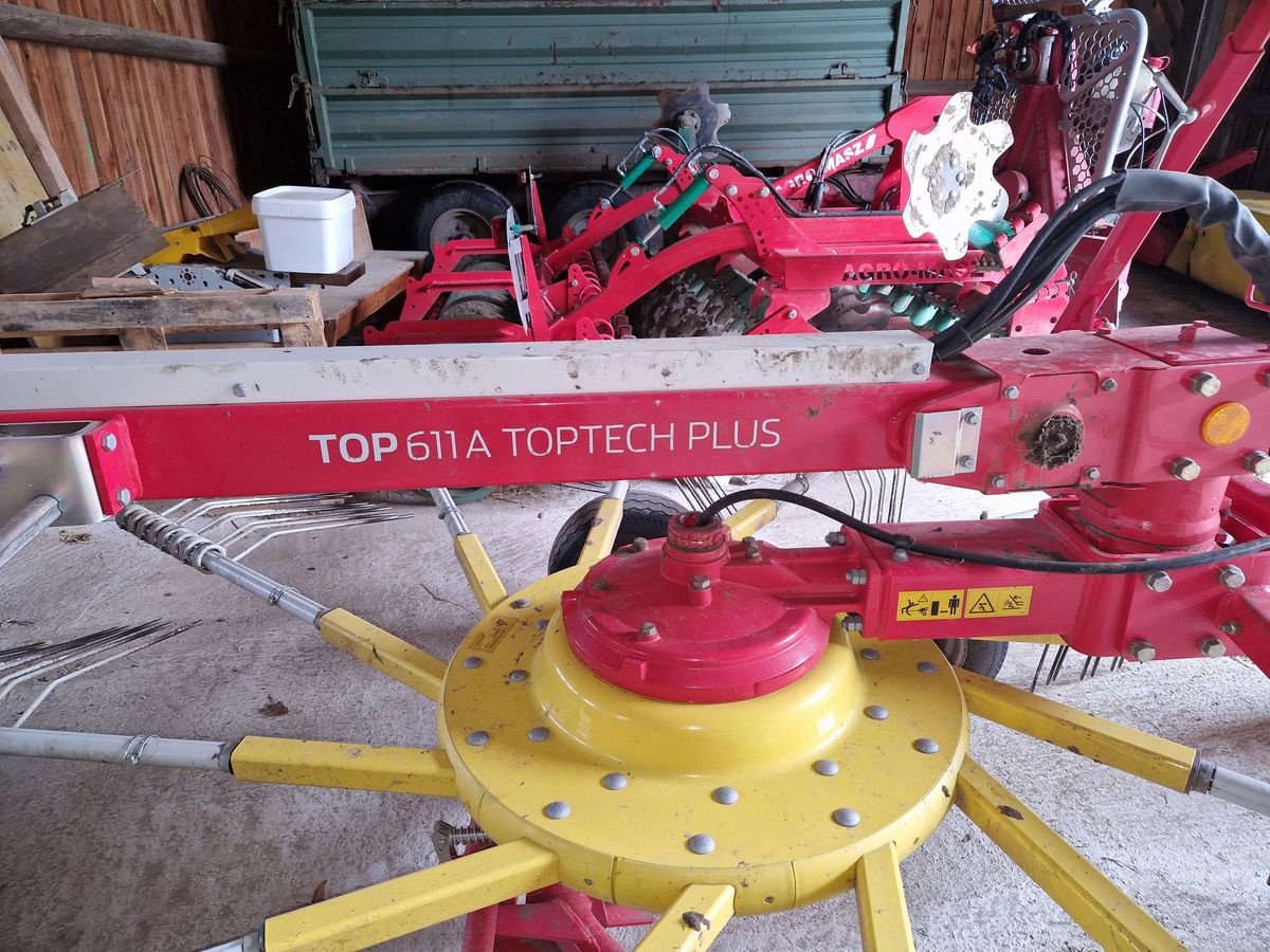 Schwader typu Pöttinger TOP 611A Toptech Plus, Gebrauchtmaschine w Grünbach (Zdjęcie 7)