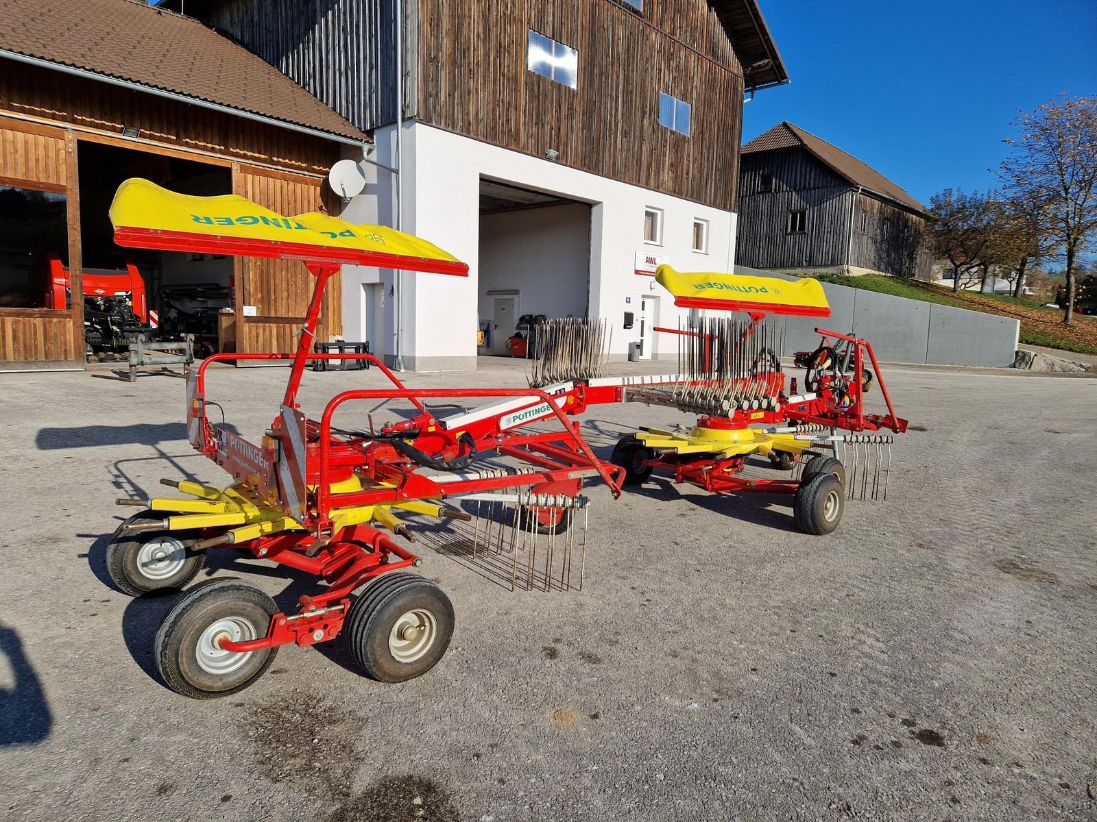 Schwader del tipo Pöttinger TOP 611A Toptech Plus, Gebrauchtmaschine In Grünbach (Immagine 4)