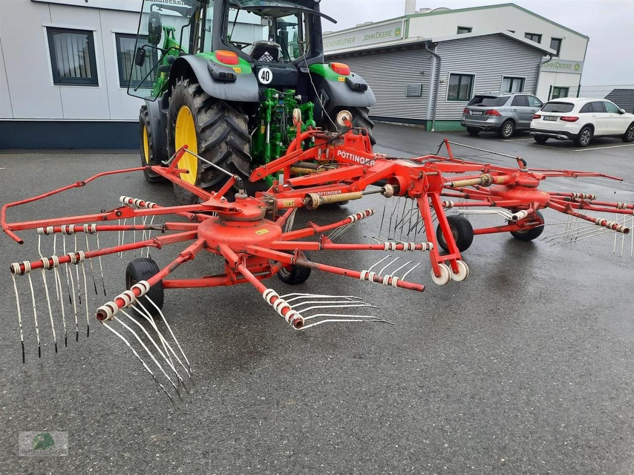 Schwader du type Pöttinger TOP 620, Gebrauchtmaschine en Steinwiesen (Photo 1)