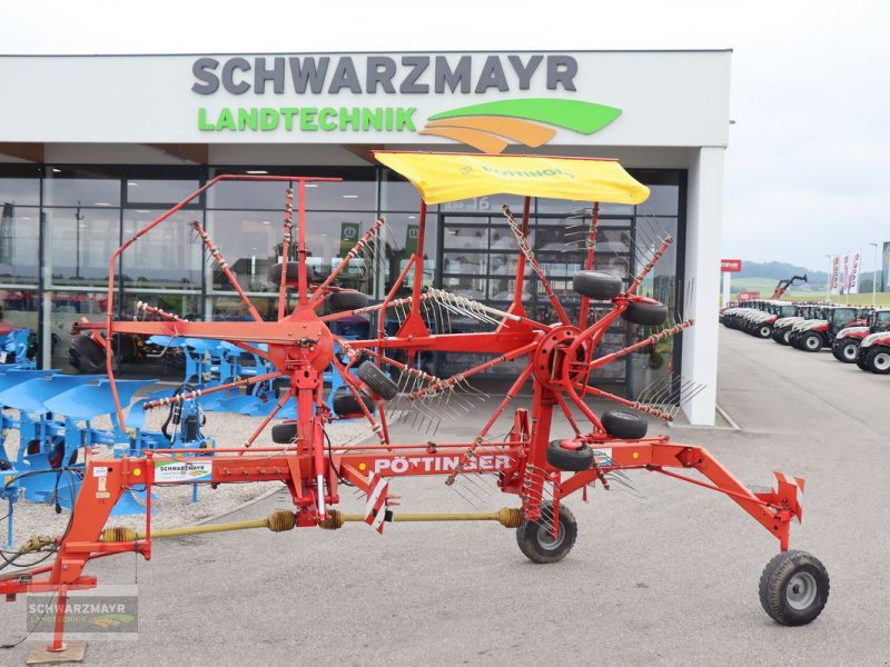 Schwader van het type Pöttinger Top 650 Doppelschwader, Gebrauchtmaschine in Gampern (Foto 1)