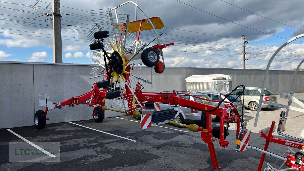 Schwader des Typs Pöttinger Top 652, Neumaschine in Redlham (Bild 2)