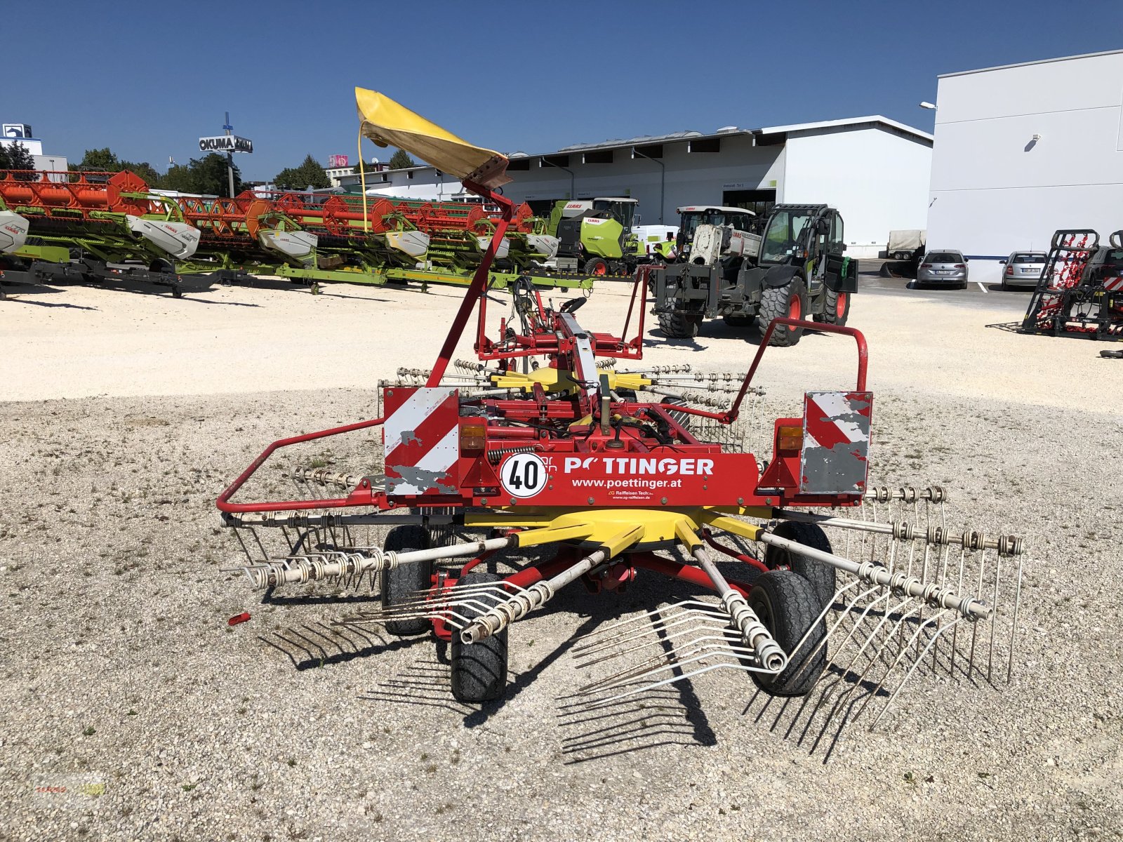 Schwader van het type Pöttinger Top 691 A, Gebrauchtmaschine in Langenau (Foto 12)