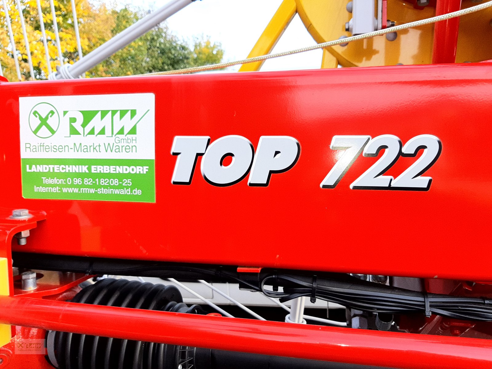 Schwader tip Pöttinger Top 722, Neumaschine in Erbendorf (Poză 7)