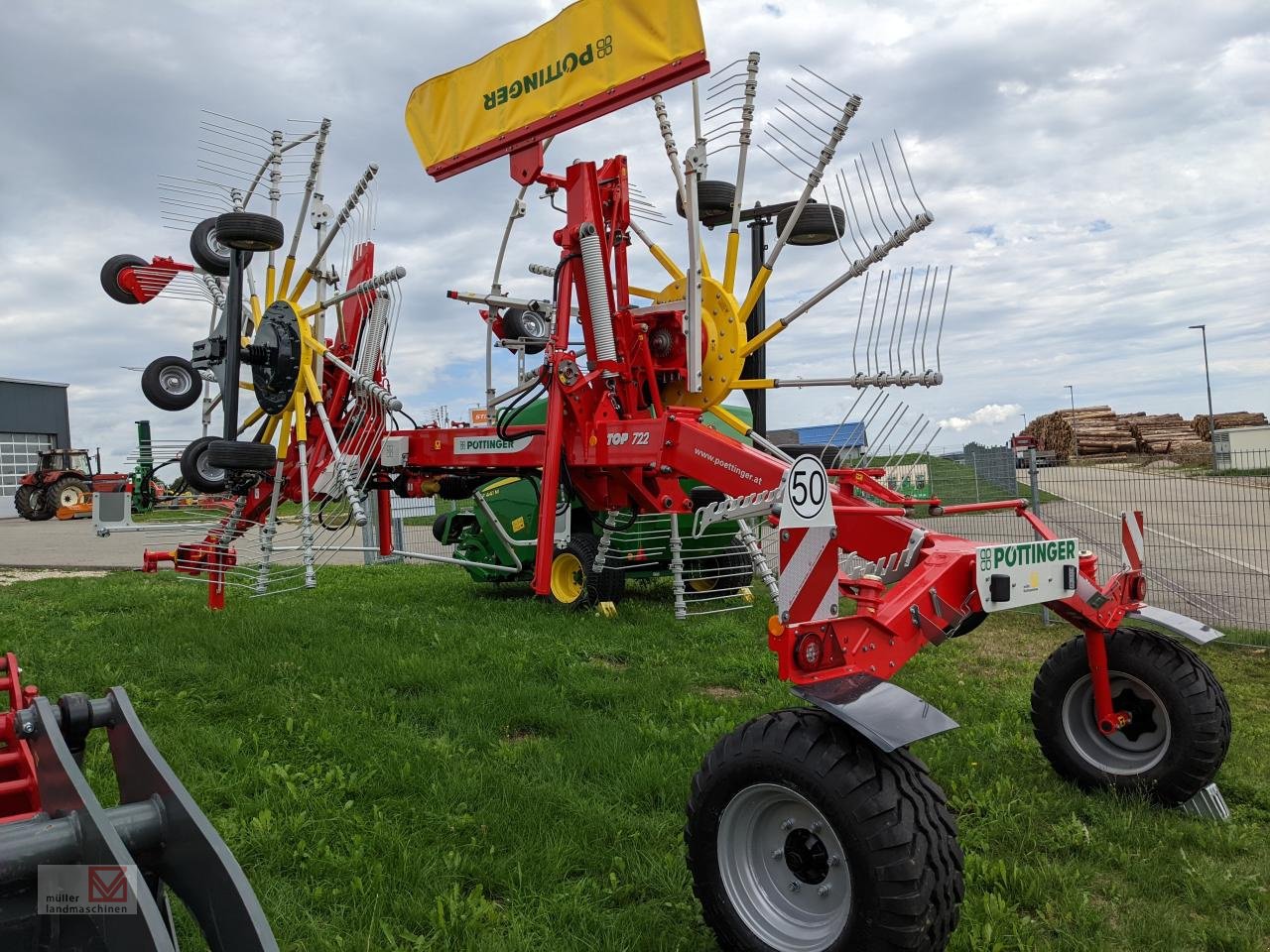 Schwader typu Pöttinger Top 722, Neumaschine w Bonndorf (Zdjęcie 4)